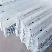 Traffic Safety Plastic Spray Steel Beam Fence Highway Guardrail Galvanized Steel Products