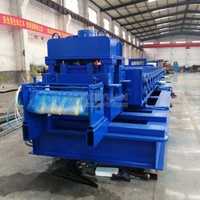 Construction Material Shops W Beam Guardrail Production Line Road Barrier Machine