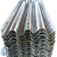 Construction Highway Pavement Safety Guardrail W - Beam Highway Guardrail With Cold Roll Forming Machine