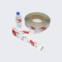 Waterproof customized printing BOPP film opp film rolls bopp sticker labels for bottle