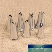 Baking & Pastry Tools 7pcs Set Icing Piping Nozzles Stainless Steel Cake Tips Cupcake Decorating RT991 Factory price expert design Quality Latest Style Original