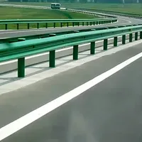 Q235 Steel Embedded Anti-Blocking Highway Guard Rail Plate Road W-Beam Corrugated Guardrails