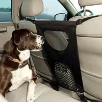 pet car supplies seat belt cars rear seats protective net fence dog barrier isolation net new rear pets guardrail cat mats outdoor travel