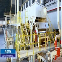 Wood Continuous Membrane Presses Mdf Board Production Line