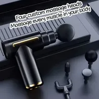 mini Pro grade fascia Gun Muscle relaxation electric massage neck membrane small mini charging meridian massager 241220