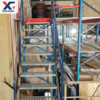 Industrial Platforms Mezzanine Floor Racking Attic System Shelving Storage Shelf Warehouse Factory Storage Racks