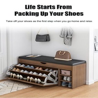 Wholesale Tier racks Quality assurance durable wood metal shoe racks online shoe bench shoes