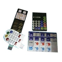 Factory Supplier Rubber Membrane Switch For Indutrail Equipment