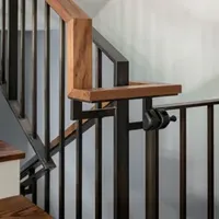 Durable Wood Handrail for Stairs Classic Design for Residential and Commercial Spaces