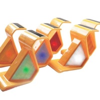 Reflective PC Road Synchronous Flash Markers Solar Guardrail Reflector