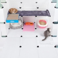 Viable Pets Cage Easy To Assemble Multifunctional DIY Square Plate Safety Guardrail Combination Fence