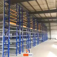 Assemble Type Warehouse Racking Heavy Duty Multi-Tier Racks Support Steel Platform Mezzanine
