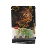Recyclable custom resealable 300G bopp laminated plastic saga onion stuffing food bags packaging with zipper