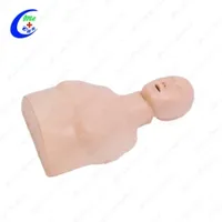Manufacture Training Portable First Aid Mannequin Mannequins Half Body Male Medical CPR Manikin