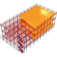Corrosion Protection Industrial Warehouse Rack Storage Racks Mezzanine Platform Attic Rack