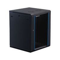 IT Equipment Network Cabinets - Data Center Racks with Tempered Glass Doors for Secure Storage