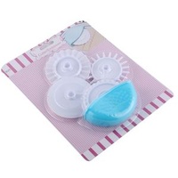 OEM 4PCS Plastic Pastry Wheel Decorator Set Pie Crust Pastry Lattice Decoration Tools Noodle Cutter for Pies Pizza