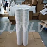 High Flow PTFE Membrane Filter Cartridges Pleated Water Filter Element For Industrial High Flow Water Filter Cartridges