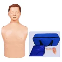 Medical Silicone Mannequin Dummy First Aid Training CPR Manikin