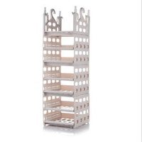 Home folding cabinets Tier racks
