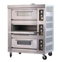Commercial Sourcing Biscuit Pastry Biscuit 3 Decks 6trays Electric Pizza Oven Commercial Bakery Oven