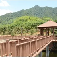 Anti-Fade Fire Retardant Waterproof Low Maintenance Eco-Friendly Customized Size WPC Outdoor Plastic Composite Balustrade and Handrails