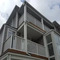 Aluminum Railing Balcony Rail Safety Railing Stair Fence Guardrail on Sale