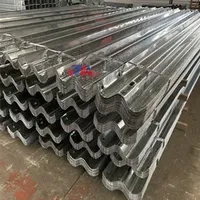 CE Standard Galvanized En1317 N1 Aashto M180 W Beam Corrugated Highway Guardrail Traffic Metal Anti-Collision Road Barrier