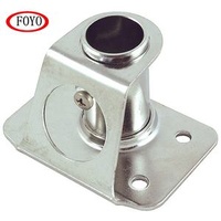 Foyo Boat Handrail Fittings Marine Grade 90 Degree Boat Stanchion Socket With Factory Price