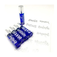 Waterproof Bopp Aluminum Foil Vinyl Stamp Hot Essential Oil Bottle Label Stickers