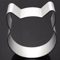 Silver Animal Shaped Cookie Cutters OEM Animal Shaped Pastry Cutters