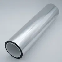 Hot Melt Adhesive Top Coated BOPP Film Matte Silver