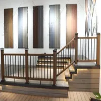Powder Coated Bammax 1500X1150mm Railing Board WPC Handrailing with ASTM