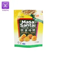 Mylar Plastic Snack Pouch Ziplock Pastry Packaging Bag