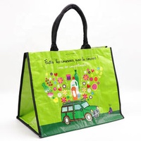 China Manufacturer Custom Reusable Shopping Bag Bopp Laminated Recycled PP Woven Bag