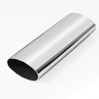 Handrail Foshan Distribution Factory 304 Stainless Steel Oval Mirror Pipes For Handrail