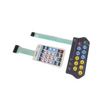 Hot Sale Button Led Membrane Keypad Switches Custom China Wholesale Lgf Backlight Switch Silk