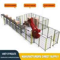 Factory Outlet Workshop and Warehouse Robot Isolation Net Guardrail
