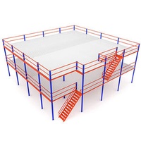 Manufacturer Industrial Warehouse Rack Shelf Storage Racks Steel Platform Mezzanine Floor Mezzanine Racking System