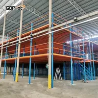 Customize Factory Price Multi-Level Loft Mezzanine Rack Attic Shelves for Warehouse Racks