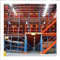 Steel Racking System Mezzanine Storage Shelf for Ndustry Multi-Level Racks