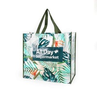Kaikuang folding qualified factory supply glossy bopp laminated pp woven bag packing bag
