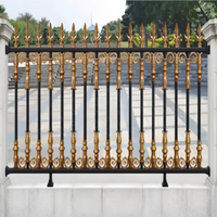 Aluminum art guardrail Villa courtyard Rural outdoor outdoor community Aluminum art railing Privacy grille