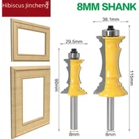 8mm Handle Drawer Face Frame Panel Cutter Handrail Cutter Cabinet Door Panel Cutter Kitchen Door Panel Cutter Woodworking Cutter