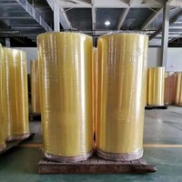 Professional Production Yellow Packing Jumbo Roll Bopp Tape Single Sided Acrylic Jumbo Roll Tape