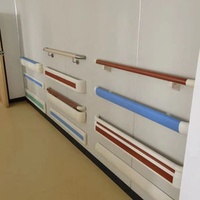 Detachable and Safe PVC Handrails for Wholesale Hospital Mall School Railway Station Dedicated Corridors Handrails Wall