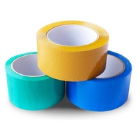 Factory supply custom logo printing bopp packing tape waterproof color bopp packing tape