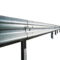 Factory Direct Supply Corrugated Guardrail Galvanized Steel Highway Guardrail with Posts