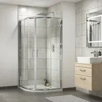 Shower Enclosures Stainless Steel Shower Door Sliding Shower Enclosure with Tray