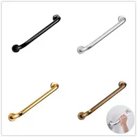 Grab Bars Space Aluminum 30/40/50 Cm Bathroom Tub Handrail Grab Toilet Shower Bathe Straight Safety Support Handle Towel Rack